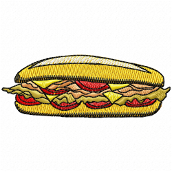 Foods And Sweets Embroidery Design 6 Foods And Sweets Embroidery Design 6